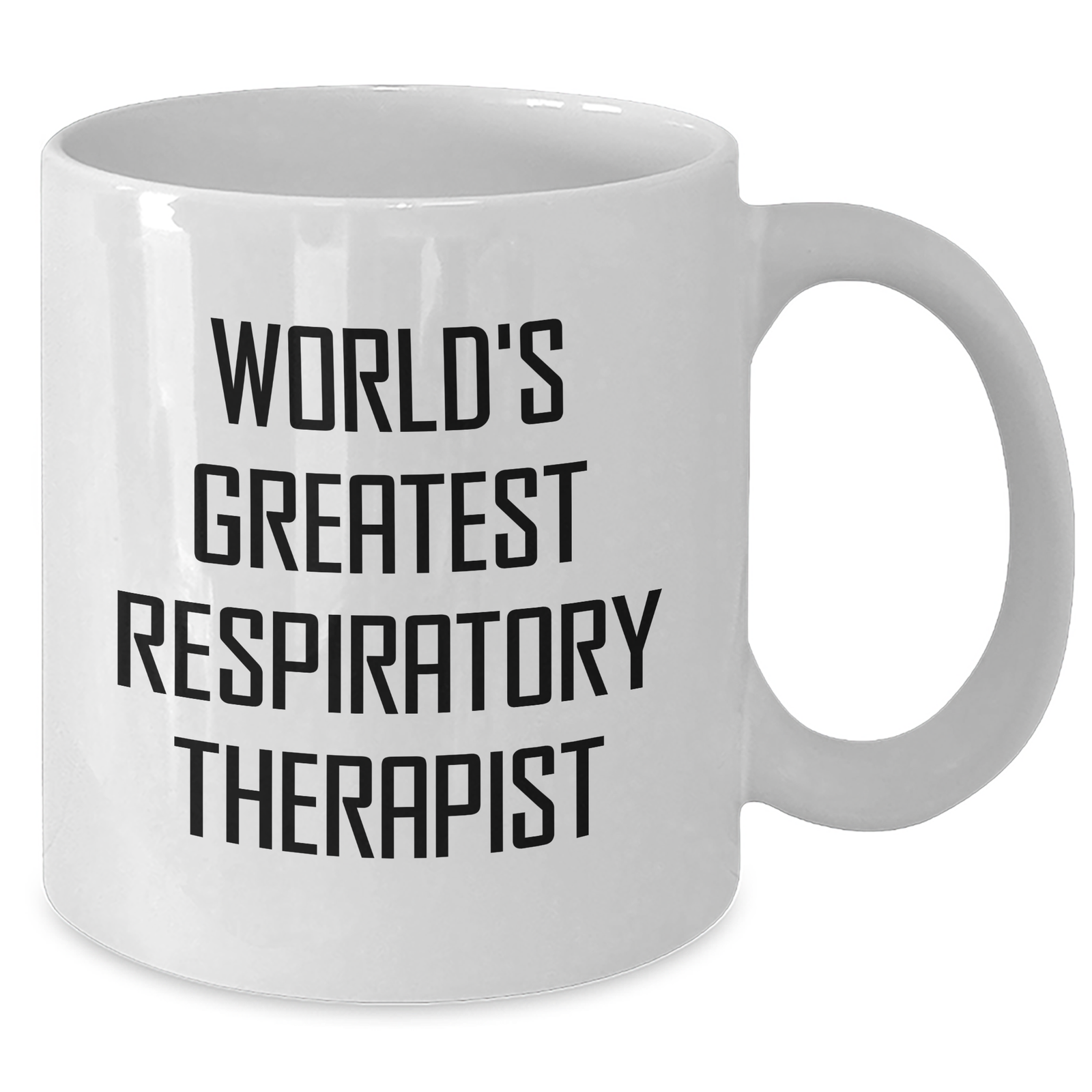 Funny World's Greatest Respiratory Therapist Gifts for Mother's Day, White Coffee Mug from Friends, Family, Coworkers - Additional