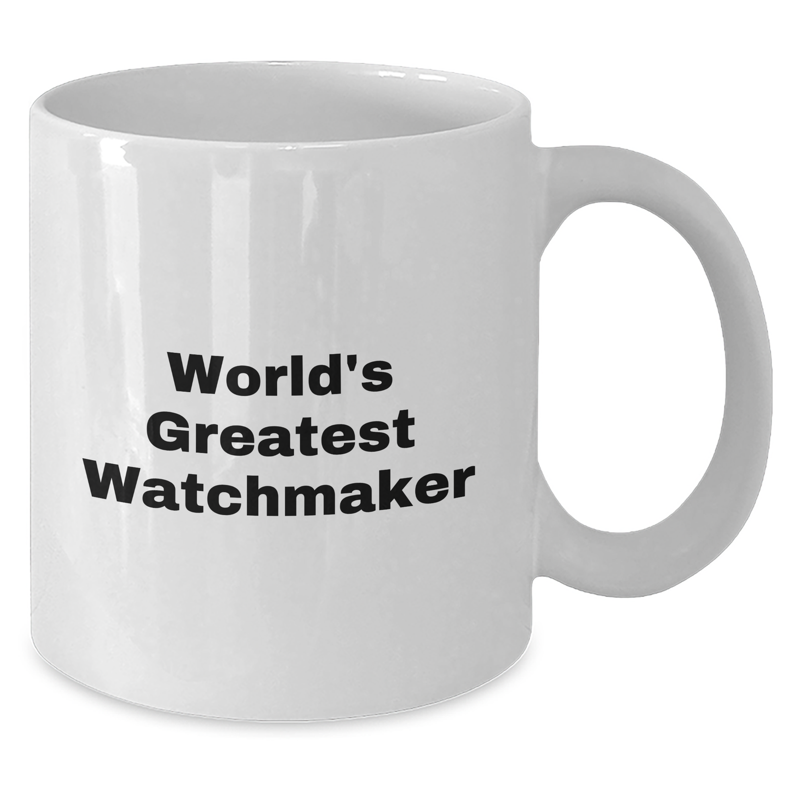 Watchmaker Gifts from Men to Friends | White Coffee Mug for World's Greatest Watchmaker on Mother's Day - Additional