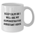Gifts from Friends for Administrative Assistant - Funny White Coffee Mug - Keep Calm Or I Will Use My Administrative Assistant Voice, Mother's Day Unique Gifts - Additional