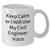 Civil Engineer White Coffee Mug - 'Keep Calm Or I Will Use My Civil Engineer Voice' Funny Gift for Mother's Day - Additional