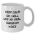 Funny Oral Surgeon Gifts for Mom's Day - 'Keep Calm Or I Will Use My Oral Surgeon Voice' White Coffee Mug from Friends - Additional