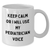 Gifts from Loved Ones, Keep Calm or I Will Use My Pediatrician Voice, Funny White Coffee Mug for Pediatrician, Mother's Day Unique Gifts - Additional