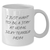 Silky Terrier Dog Mom Funny Gifts for Dad White Coffee Mug, 'I Just Want To Be A Stay At Home Silky Terrier Mom' Funny Quote Father's Day Unique Gifts from Friends to Family - Additional