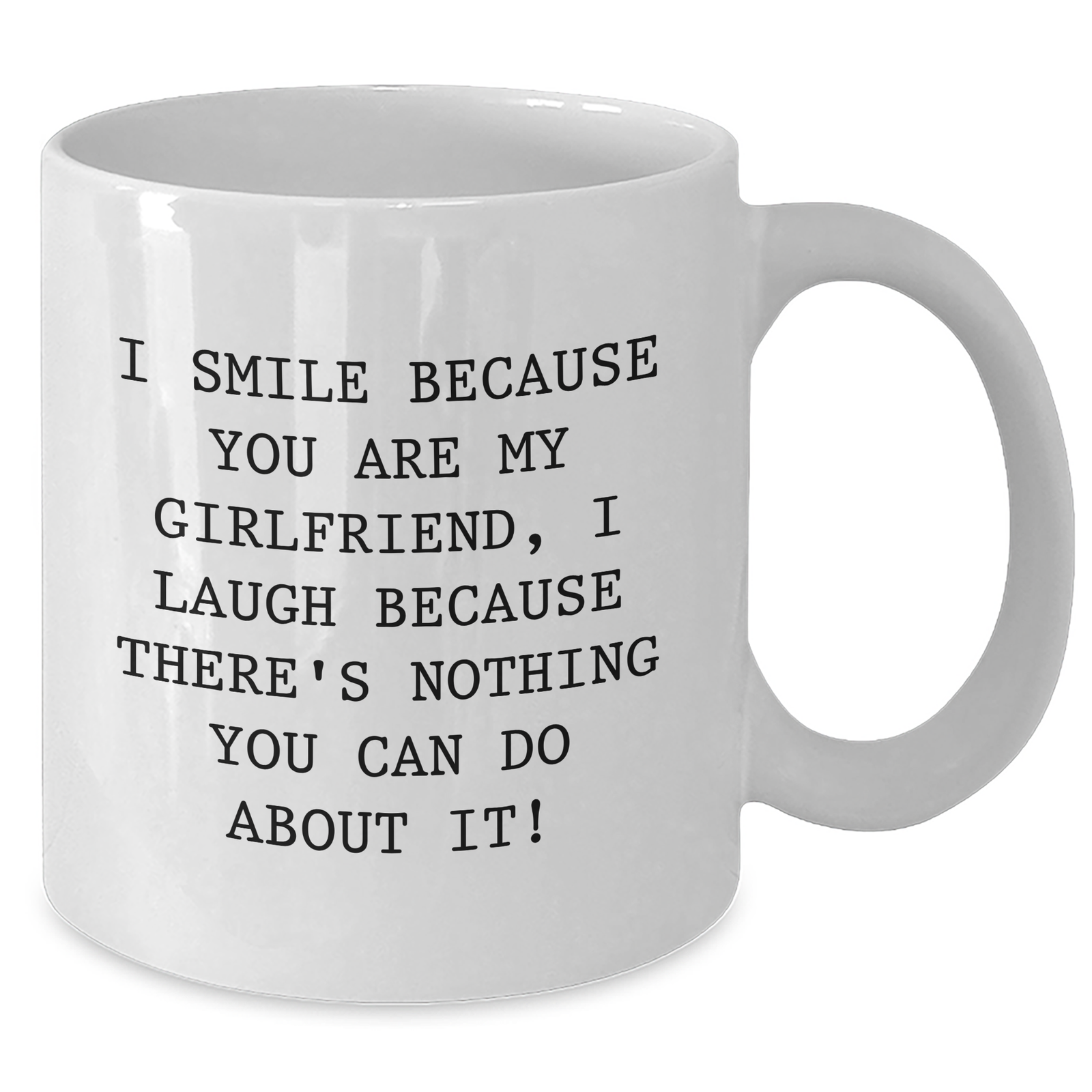Funny Sweetheart Gifts from Men, Cute White Coffee Mugs for Sweetheart, I Smile Because You Are My Sweetheart, Perfect Father's Day Unique Gifts - Additional
