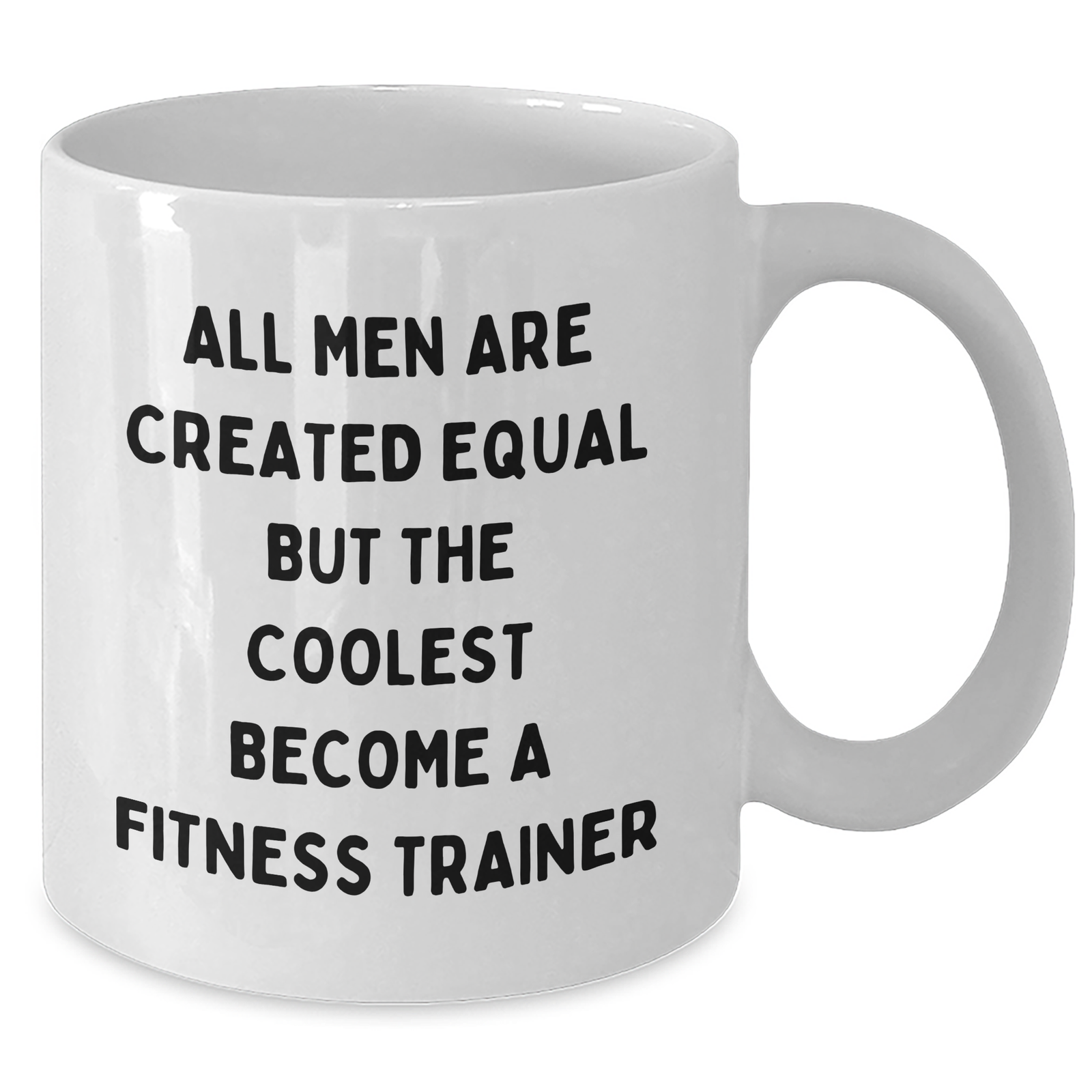 Fitness Trainer Funny Mugs, Gifts from Men, Unique White Coffee Mugs for Fitness Trainer, Inspirational Quote for Mom's Day Gifts, 11oz or 15oz Ceramic - Additional
