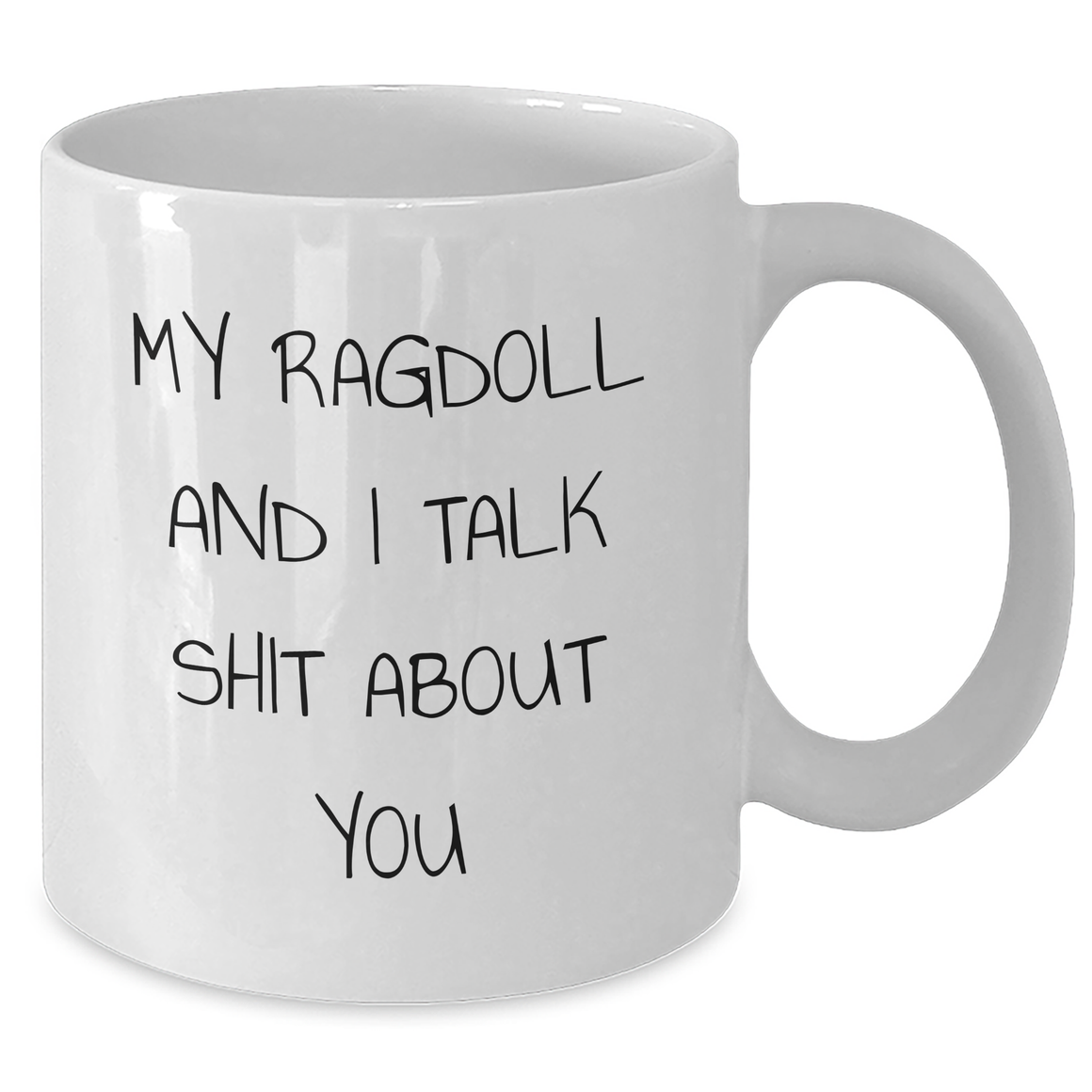 Ragdoll Cat Lovers Funny White Coffee Mug Gifts from Men to Friends for Mother's Day - Additional