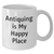 Antiquing Delights, Funny Quote, White Coffee Mug Gifts for Men, Gifts from Friends, Unique Father's Day Unique Gifts - Additional