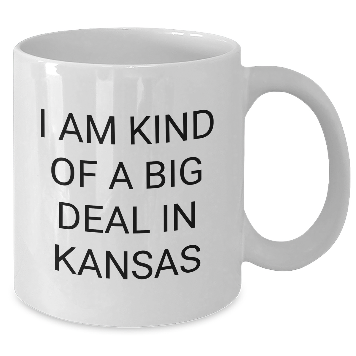 Funny Kansas White Coffee Mug, I Am Kind Of A Prime Selection In Kansas, Unique Gifts from Friends to Family for Mother's Day - Additional
