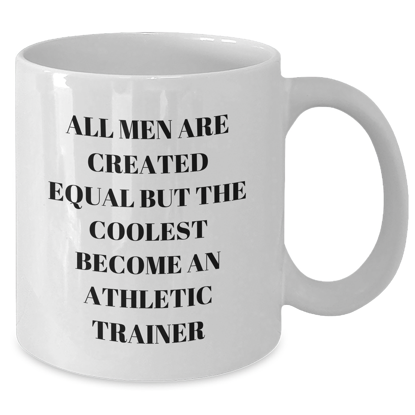 Funny Quote Athletic Trainer Gifts from Friends for Graduation Unique White Coffee Mug - Additional