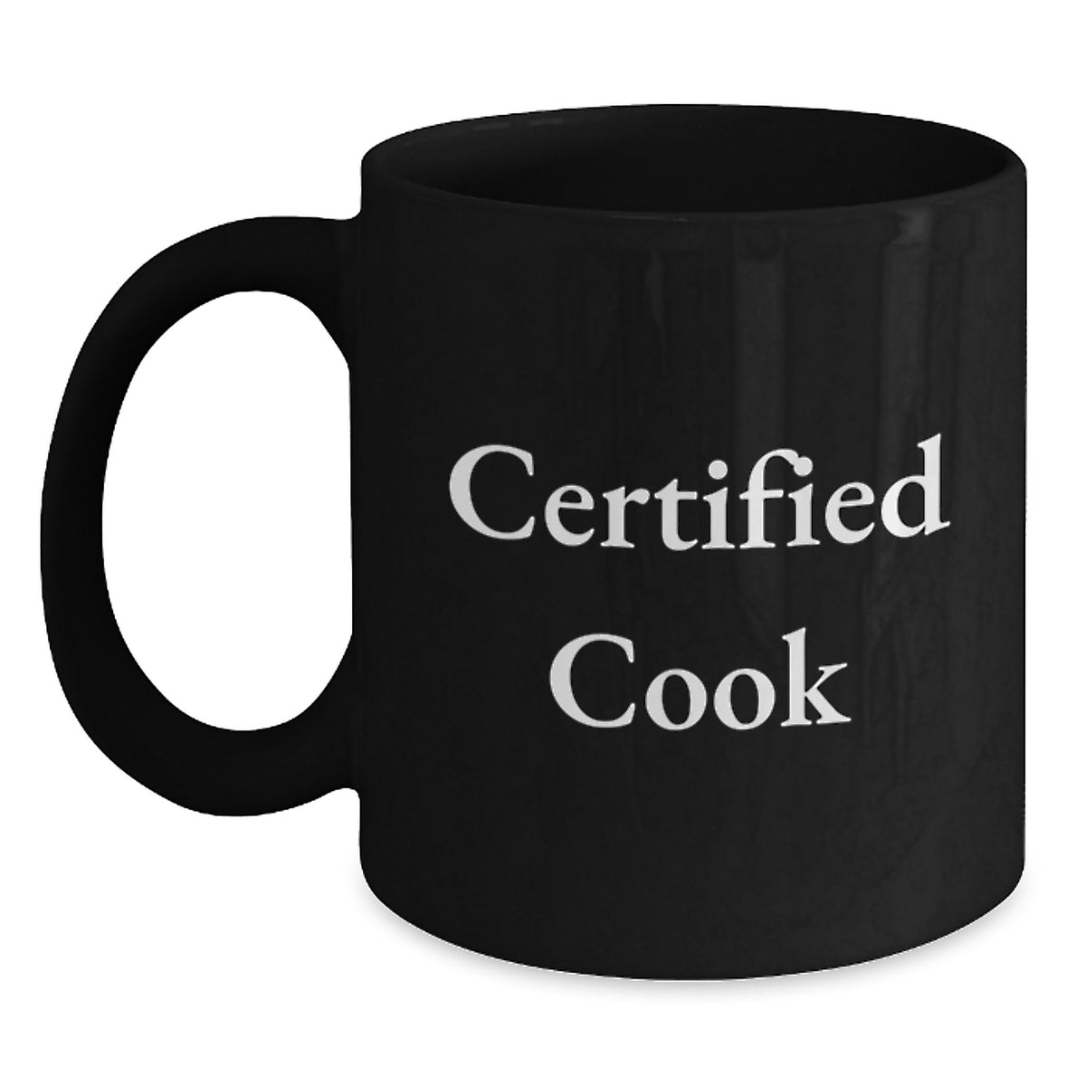 Funny Quotes for Cooks - Christmas Unique Gifts for Friends from Family - Black Coffee Mug - Main