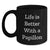 Papillon Dog Lover Gifts from Friends Family - 'Life Is Better With A Papillon' Quote Coffee Mug for Papillon Dog Owners or Graduation Unique Gifts - Main