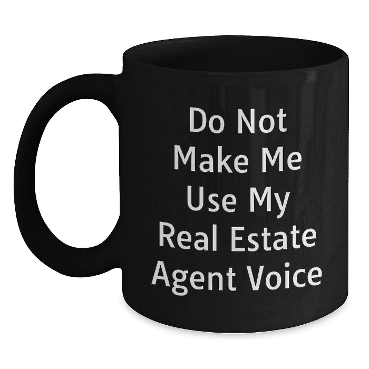 Real Estate Agent Gift for Him Witty 'Real Estate Agent Voice' Keepsake - Main