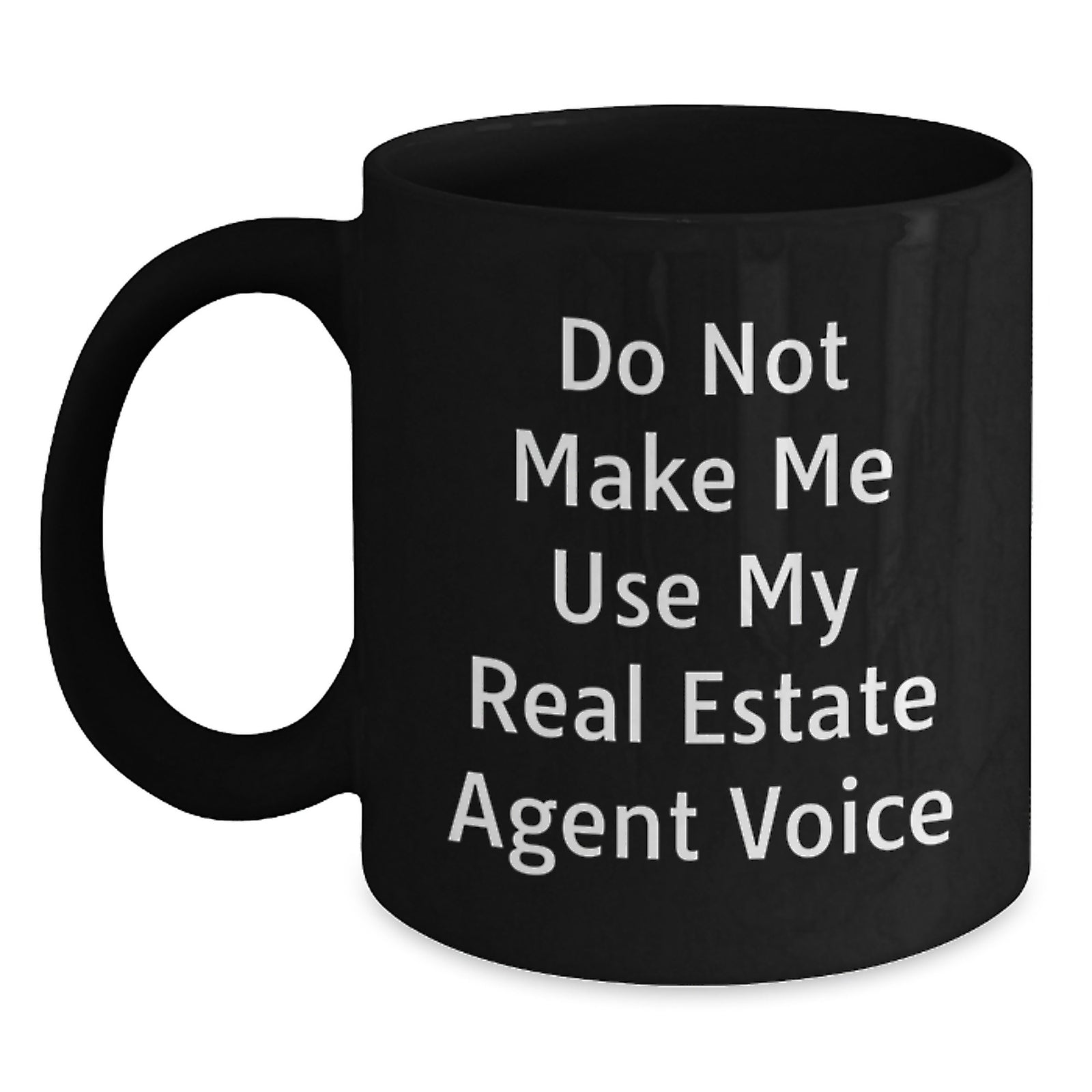 Real Estate Agent Gift for Him Witty 'Real Estate Agent Voice' Keepsake - Main