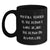 Funny Bull Terrier Dog Gifts from Friends, Unique Birthday Unique Gifts for Men, Women, Family, Quotes on Black Coffee Mugs, My Bull Terrier Dog - Main