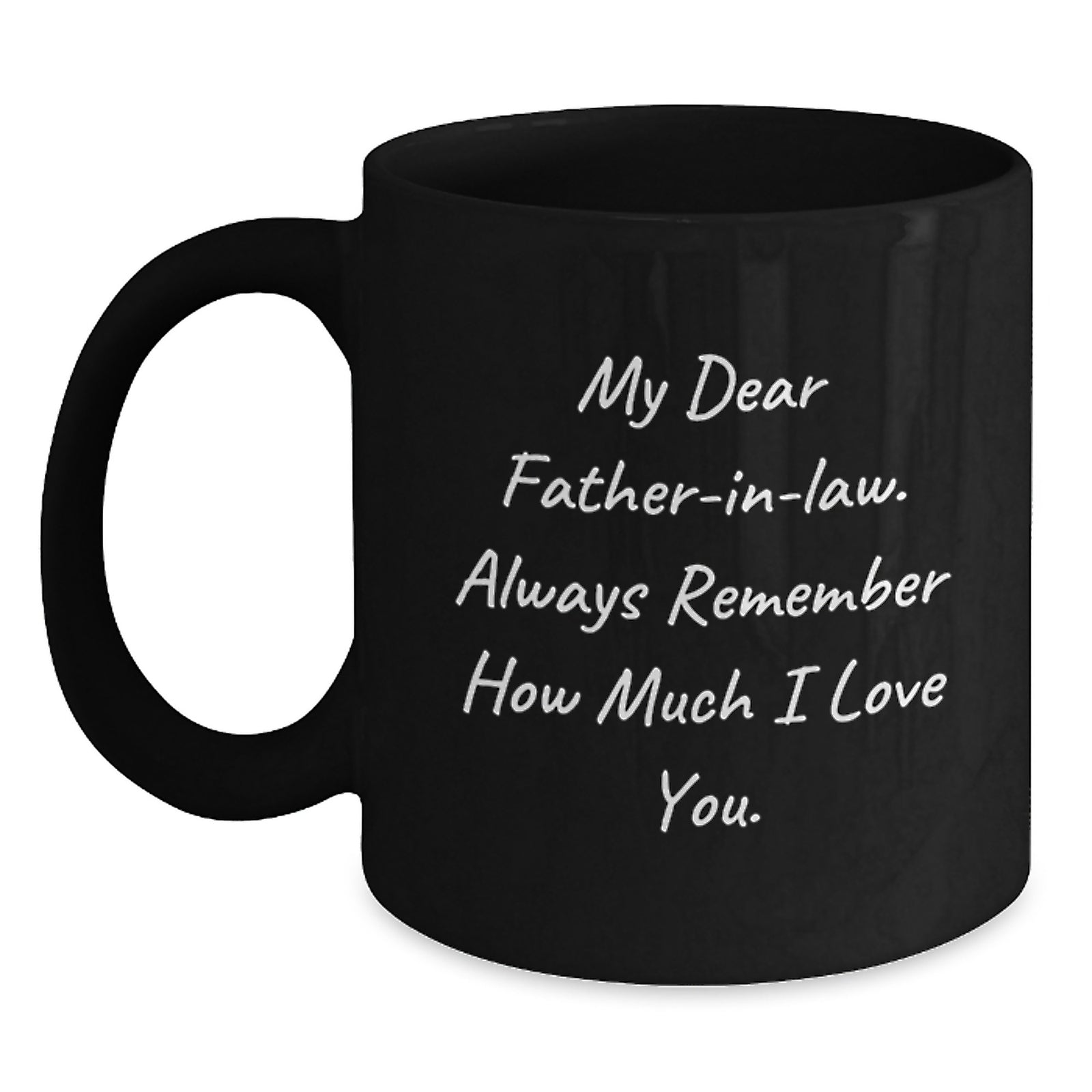 Birthday Gift Black Coffee Mug for Her Present Celebration Father-in-law - Main