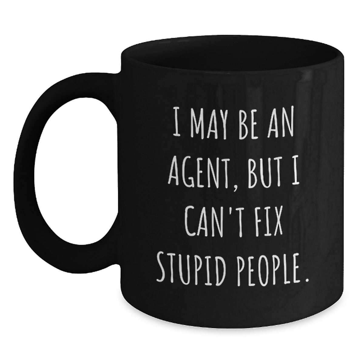 Agent Coffee Mug Gift for Him - Witty Sentiment Keepsake - Main