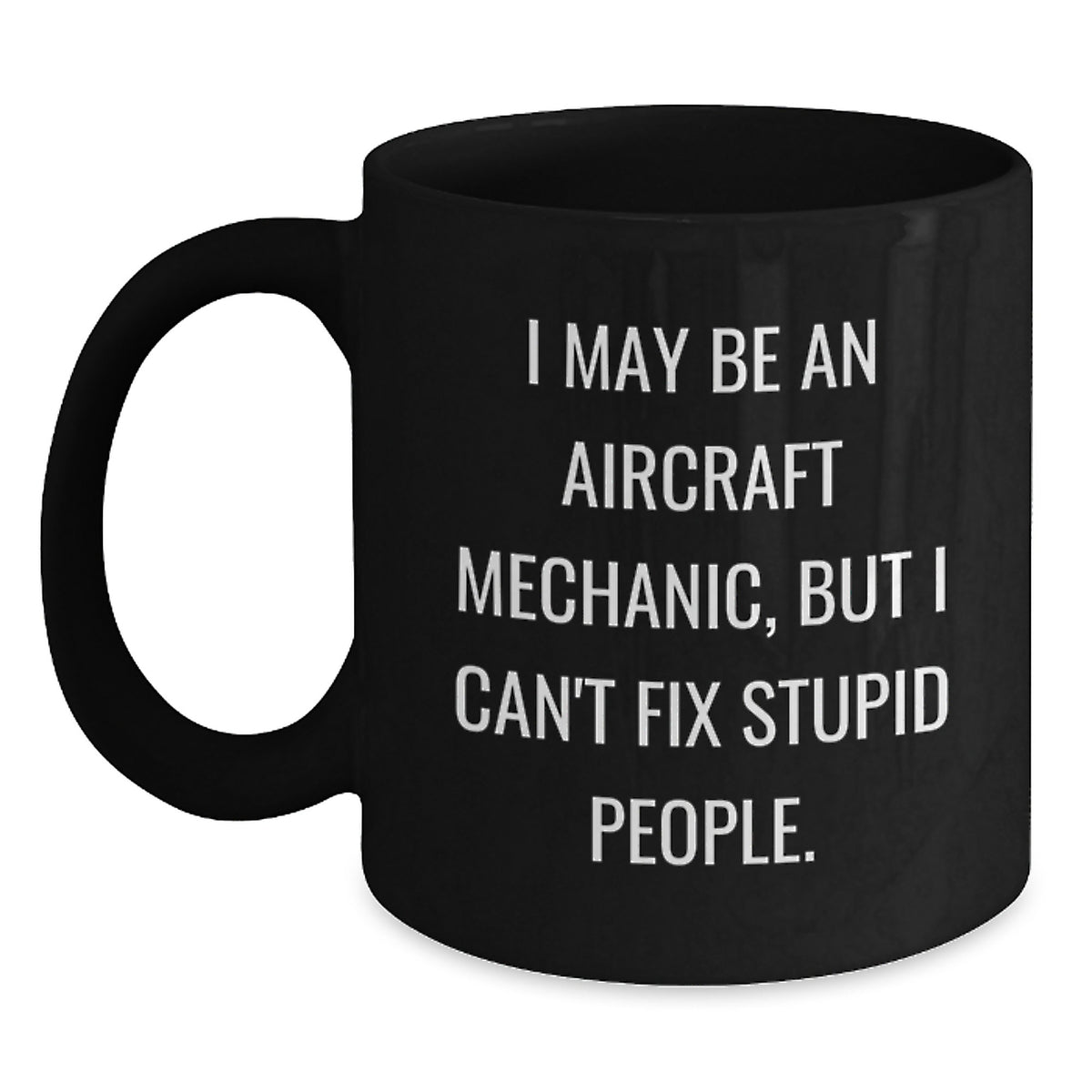 Quirky Aircraft Mechanic Mug – Birthday Gift for Friends - Main