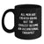 Occupational Therapist Quotes Funny Birthday Unique Gifts from Men to Occupational Therapist, Black Coffee Mug, 11oz or 15oz, Microwave and Dishwasher Safe - Main