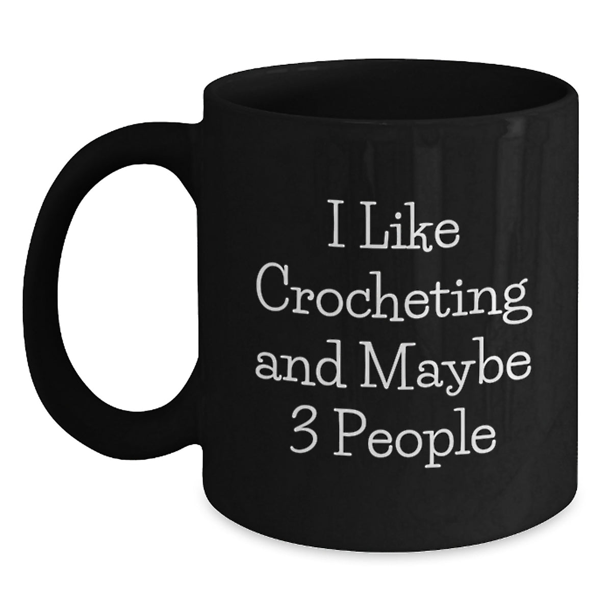 Whimsical Crocheting Mug Novelty Birthday Gift for Friends - Main