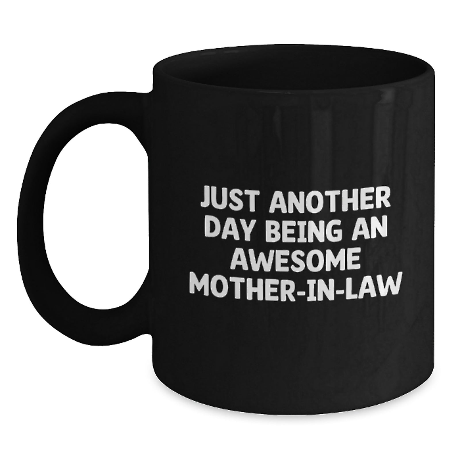 Funny Mom-in-law Black Coffee Mug Gifts, Valentine's Unique Gifts from Men to Mom-in-law - Main