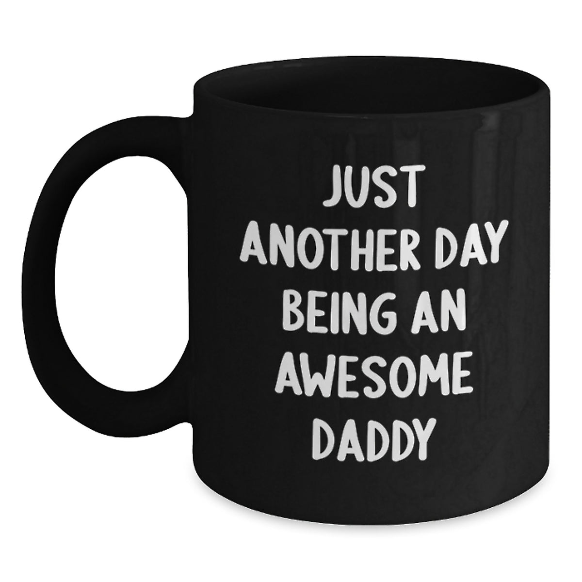 Funny Daddy Gifts from Men, Unique Black Coffee Mugs for Daddy on Mother's Day - Main