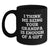 Funny Grandpa Gifts from Men to Grandpa, Black Coffee Mug for Graduation, 'I Think Me Being Your Grandpa Is Enough Of A Gift' - Main
