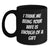 Wife Gifts for Her Graduation Funny Ceramic Black Coffee Mug 'I Think Me Being Your Wife Is Enough Of A Gift' from Husband to Wife, Gifts from Men to Wife, Unique Gift for Wife - Main
