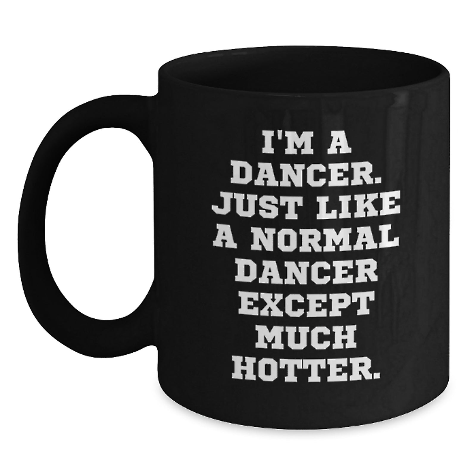 Funny Dancer Gifts from Friends to Dancer, Birthday Unique Coffee Mug for Dancer, Dancer Coffee Lover Mug - I'm A Dancer - Main