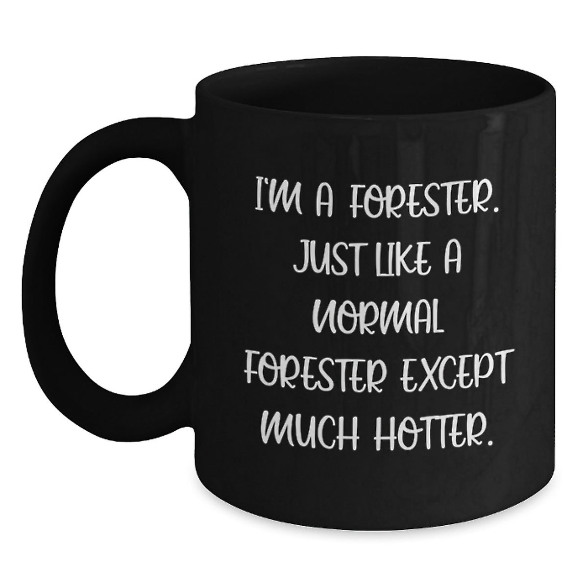 Forester Funny Mug - Black Coffee Mug for Forester Enthusiasts Gifts from Family, Friends, or Colleagues on Father's Day - Main