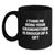 Funny Grandmother Gifts, I Think Me Being Your Grandmother Is Enough Of A Gift, Black Coffee Mug for Graduation, Gifts from Family - Main