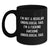 Funny Unbiological Dad Gifts, Awesome Black Coffee Mug for Graduation, Gifts from Men to Unbiological Dad, Unique and Inspirational Unbiological Dad Quotes on Black Ceramic Mug, 11oz or 15oz - Main