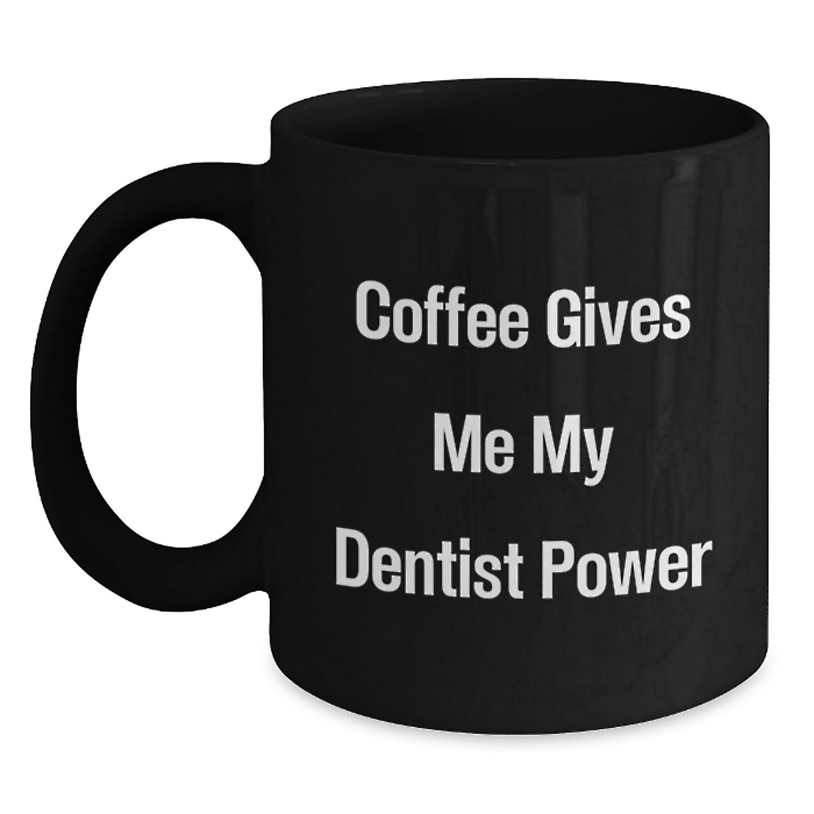 Funny Dentist Black Coffee Mugs Christmas Unique Gifts from Friends for Colleagues - Main