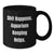 Funny Aquarium Keeping Gifts from Friends, Black Coffee Mugs for Aquarium Enthusiasts, Graduation Unique Gifts with 'Shit Happens. Aquarium Keeping Helps.' Quote - Additional