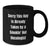 Oncologist Humor Graduation Black Coffee Mug Gifts from Family to Friends - Additional