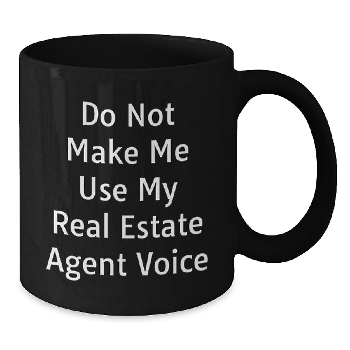 Real Estate Agent Gift for Him Witty 'Real Estate Agent Voice' Keepsake - Additional