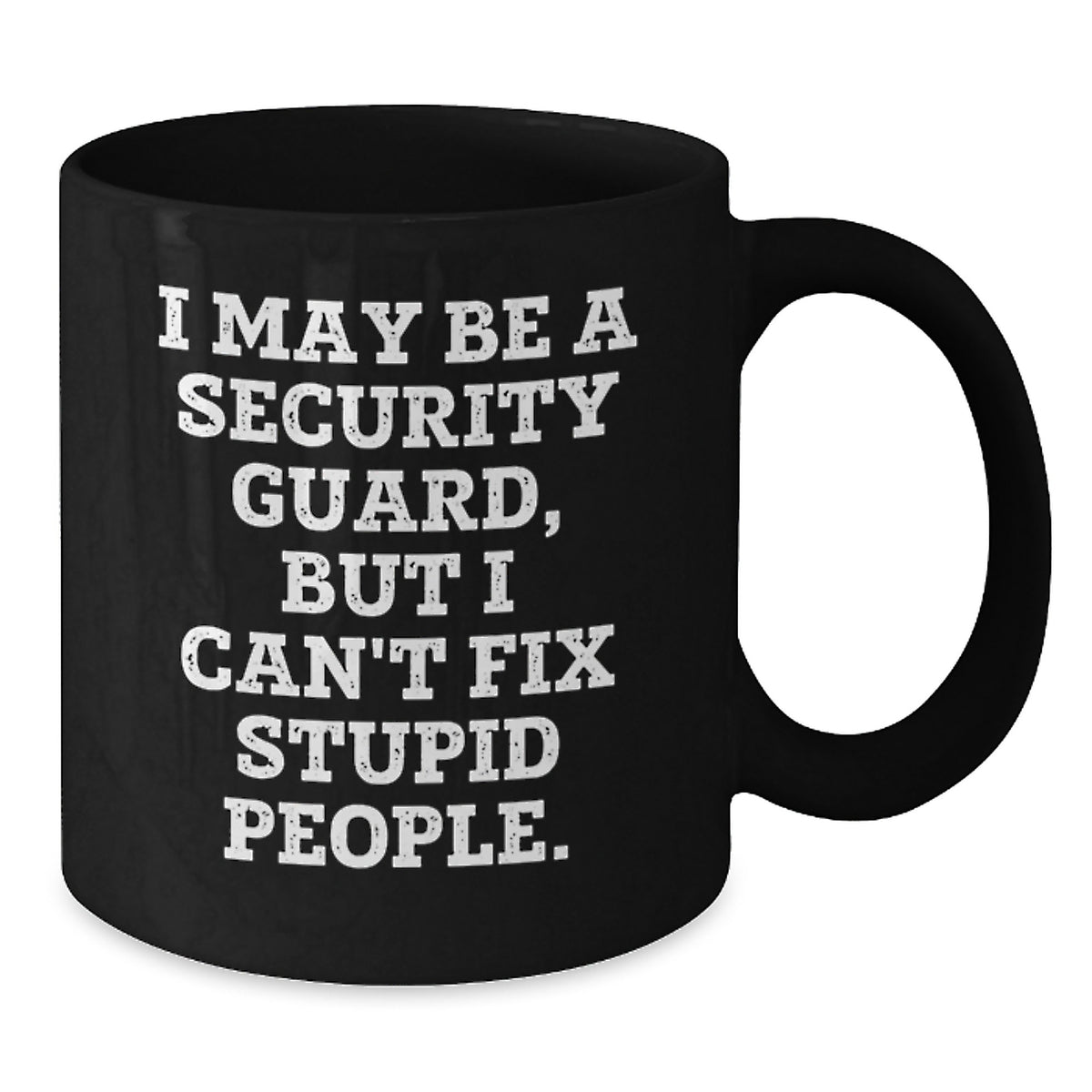 Security Guard Keepsake 11oz Mug for Him Christmas Gift Microwave Safe - Additional
