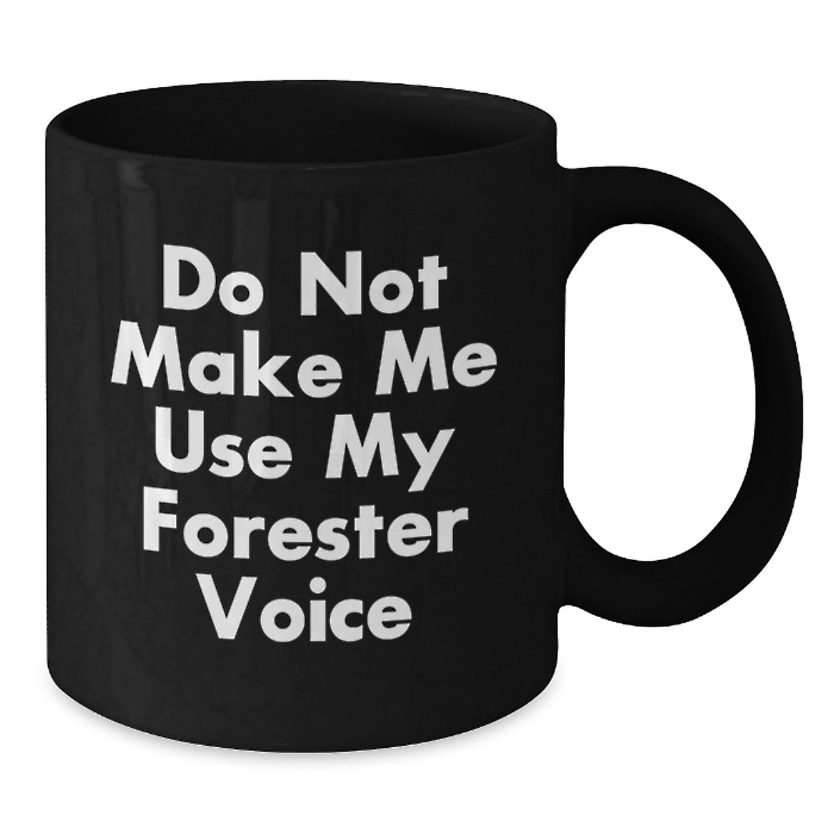 Christmas Gift for Her - Do Not Make Me Use My Forester Voice Mug - Additional
