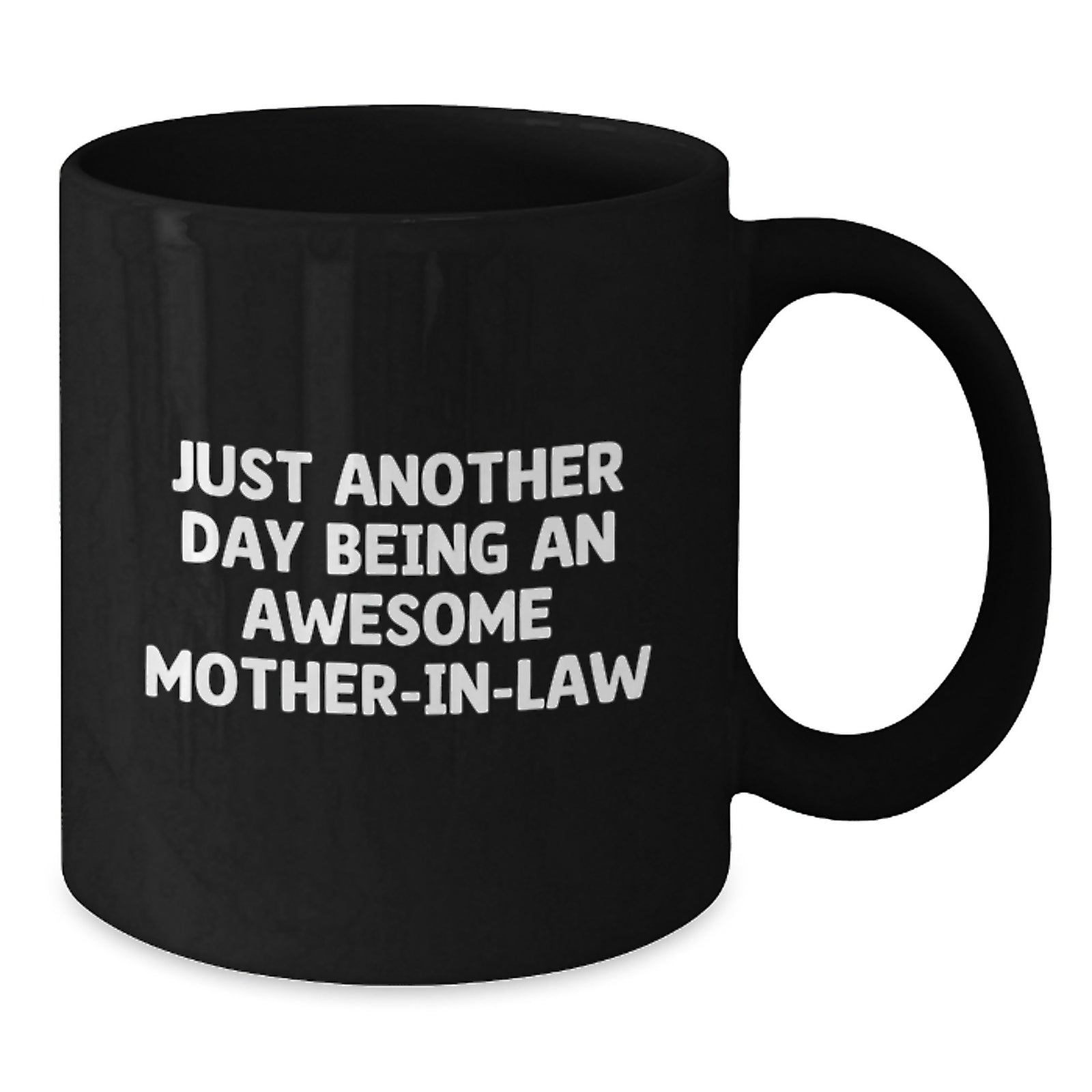 Funny Mom-in-law Black Coffee Mug Gifts, Valentine's Unique Gifts from Men to Mom-in-law - Additional