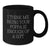 Funny Poppa Gifts from Men to Poppa on Graduation - Black Coffee Mug with 'I Think Me Being Your Poppa Is Enough Of A Gift' Quote - Additional