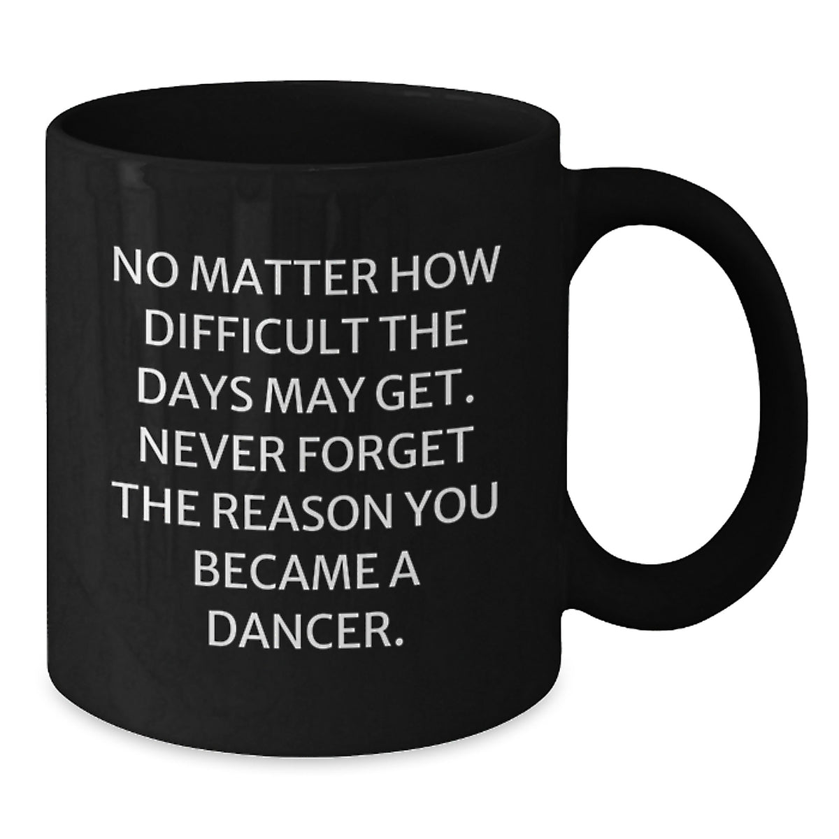 Gifts from Dancer Lovers for Dancers on Valentine's Funny Inspirational Black Coffee Mugs - Additional