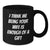 Wife Gifts for Her Graduation Funny Ceramic Black Coffee Mug 'I Think Me Being Your Wife Is Enough Of A Gift' from Husband to Wife, Gifts from Men to Wife, Unique Gift for Wife - Additional