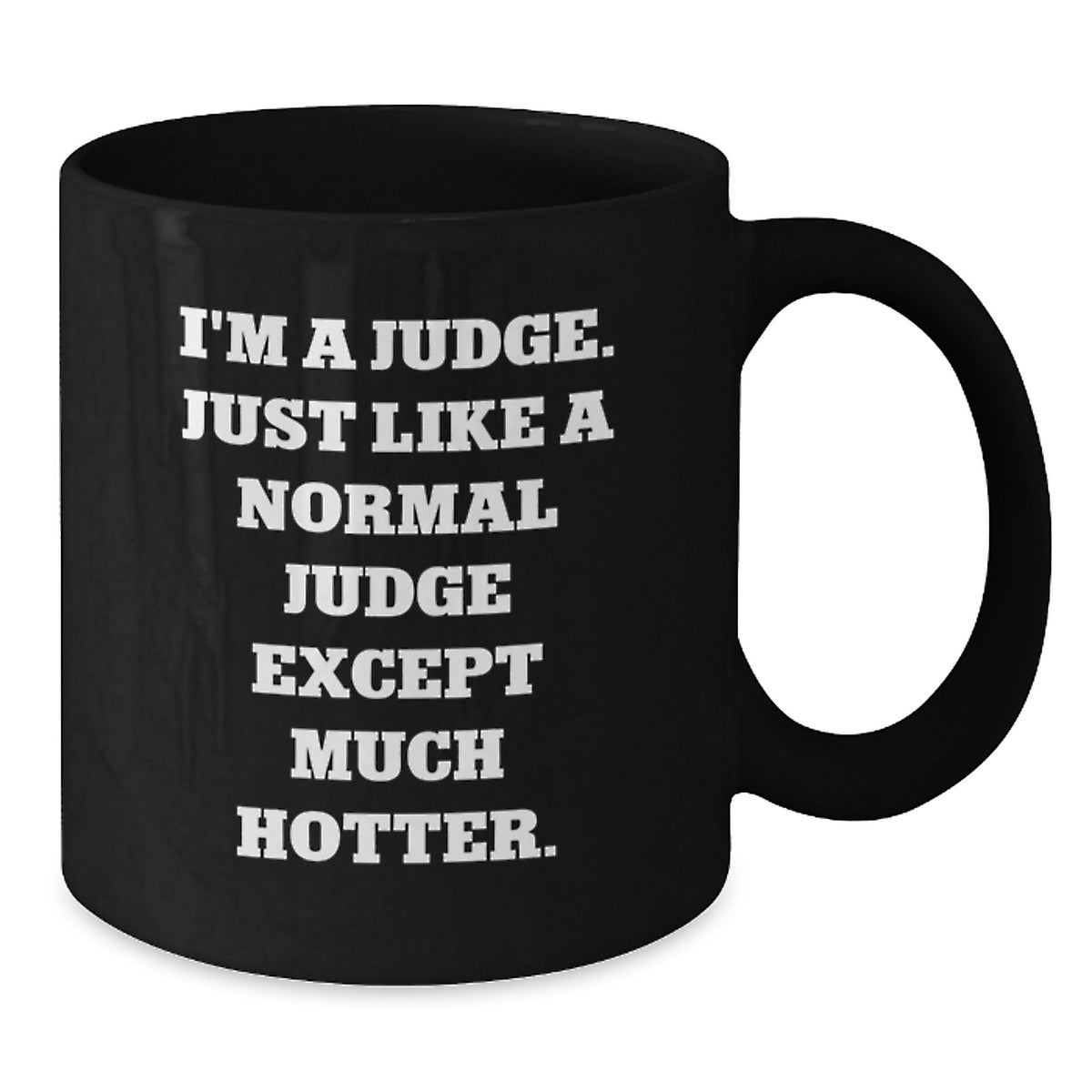 Funny Judge Gifts, Unique Black Coffee Mugs for Judge Men, Graduation Unique Gifts from Friends to Judge - Additional
