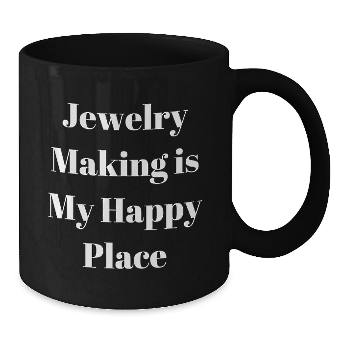 Jewelry Making Keepsake Black Coffee Mug for Him Birthday Gift - Additional