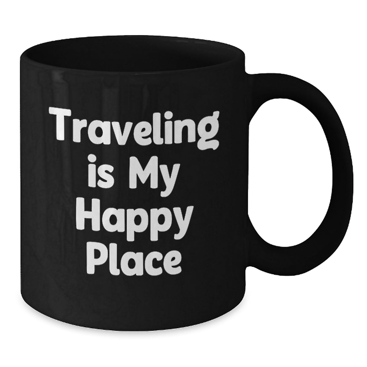 Traveling Enthusiast Gifts from Men for Dad, Funny Quote Black Coffee Mug, Father's Day Unique - Additional