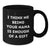 Funny Nana Gifts for Graduation, Gifts from Family to Nana, Black Coffee Mug with 'I Think Me Being Your Nana Is Enough Of A Gift' Quote, 11oz or 15oz Microwave and Dishwasher Safe Ceramic Mug - Additional
