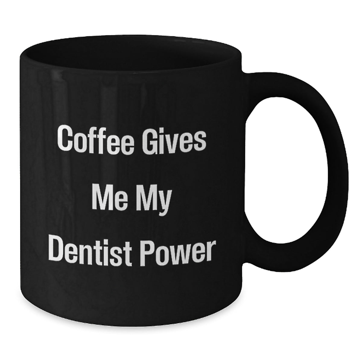 Funny Dentist Black Coffee Mugs Christmas Unique Gifts from Friends for Colleagues - Additional