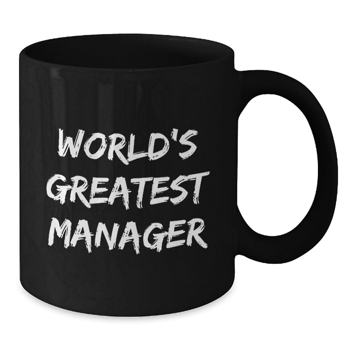 Funny World's Greatest Manager Quotes Black Coffee Mug Gifts for Manager, Funny Valentine's Unique Gifts, Gift from Men to Men Manager - Additional