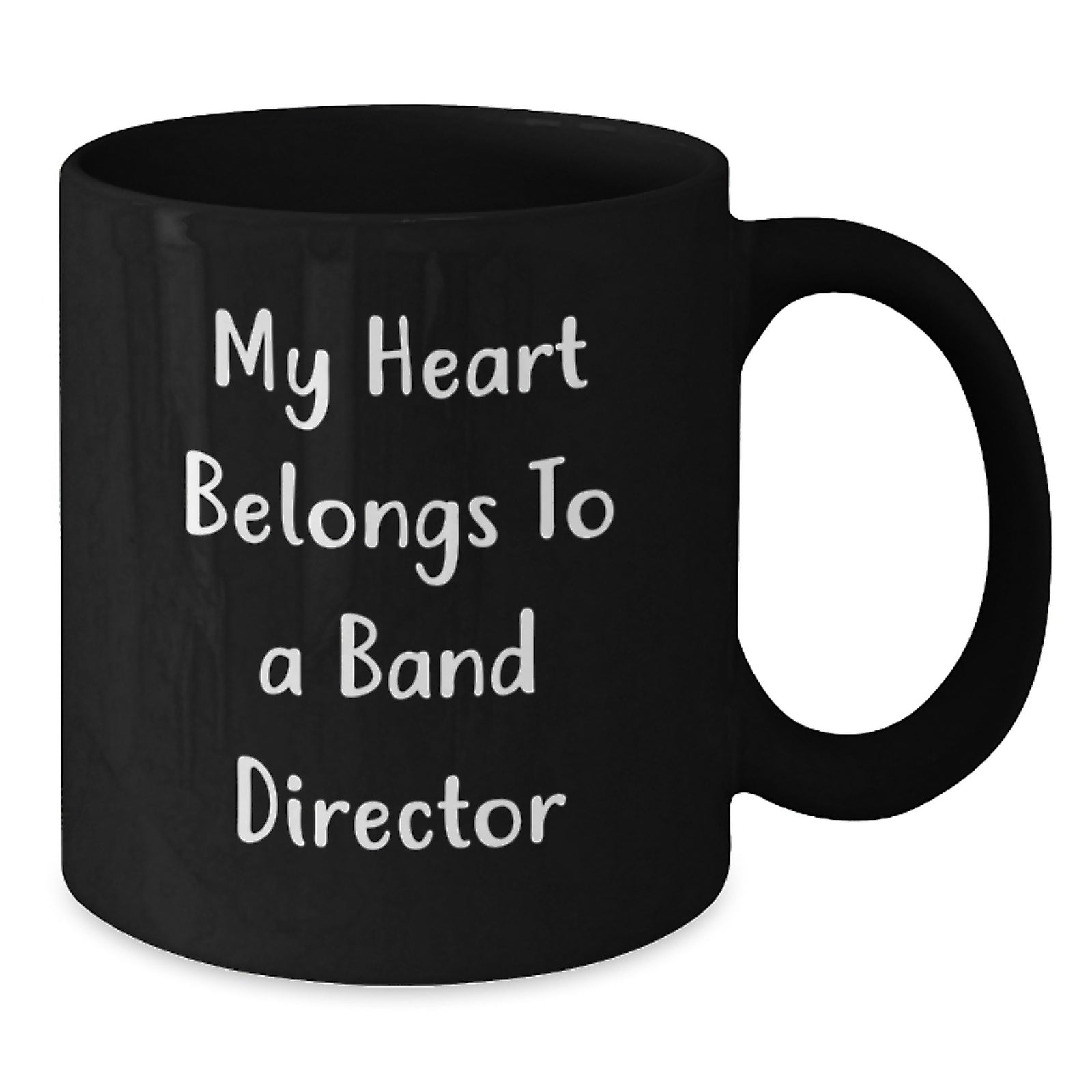 Funny Band Director Gifts, Band Director Black Coffee Mug, Christmas Unique Presents from Family Friends for the Band Director in Your Life - Additional