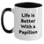 Papillon Dog Lover Gifts from Men to Women - Life Is Better With A Papillon, Funny Two Tone Coffee Mug for Graduation Unique Gifts - Main