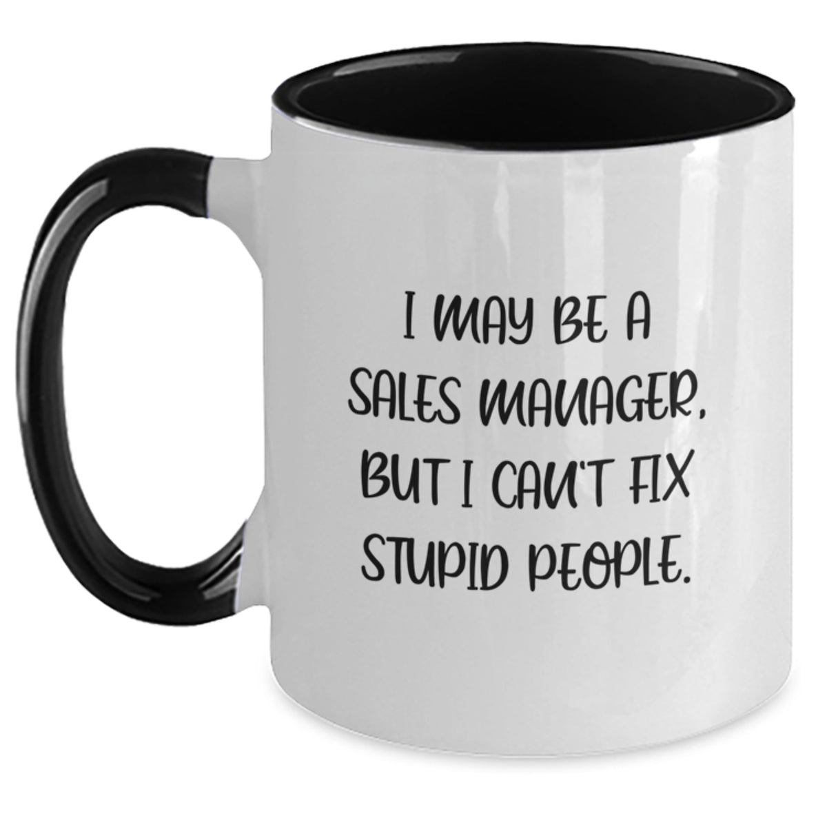 Christmas Gift for Her - Witty Sales Manager Coffee Mug Present - Main